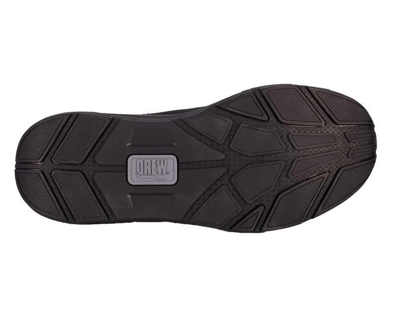 Men's Drew Footwear in Black Suede. Sku: 40115-194E