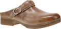 Quarter turn view Women's Dansko Footwear style name Millie in color TANWAX BRS. Sku: 10702640600