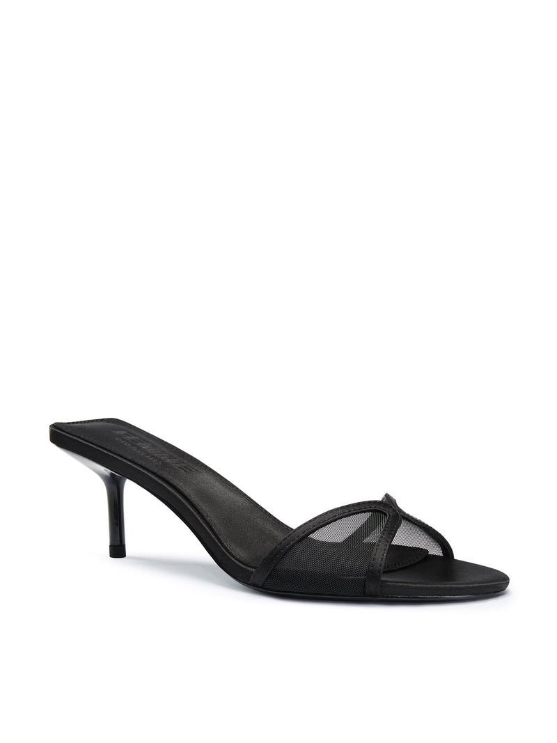 Monaco Slipper - Noir - FEMME LA