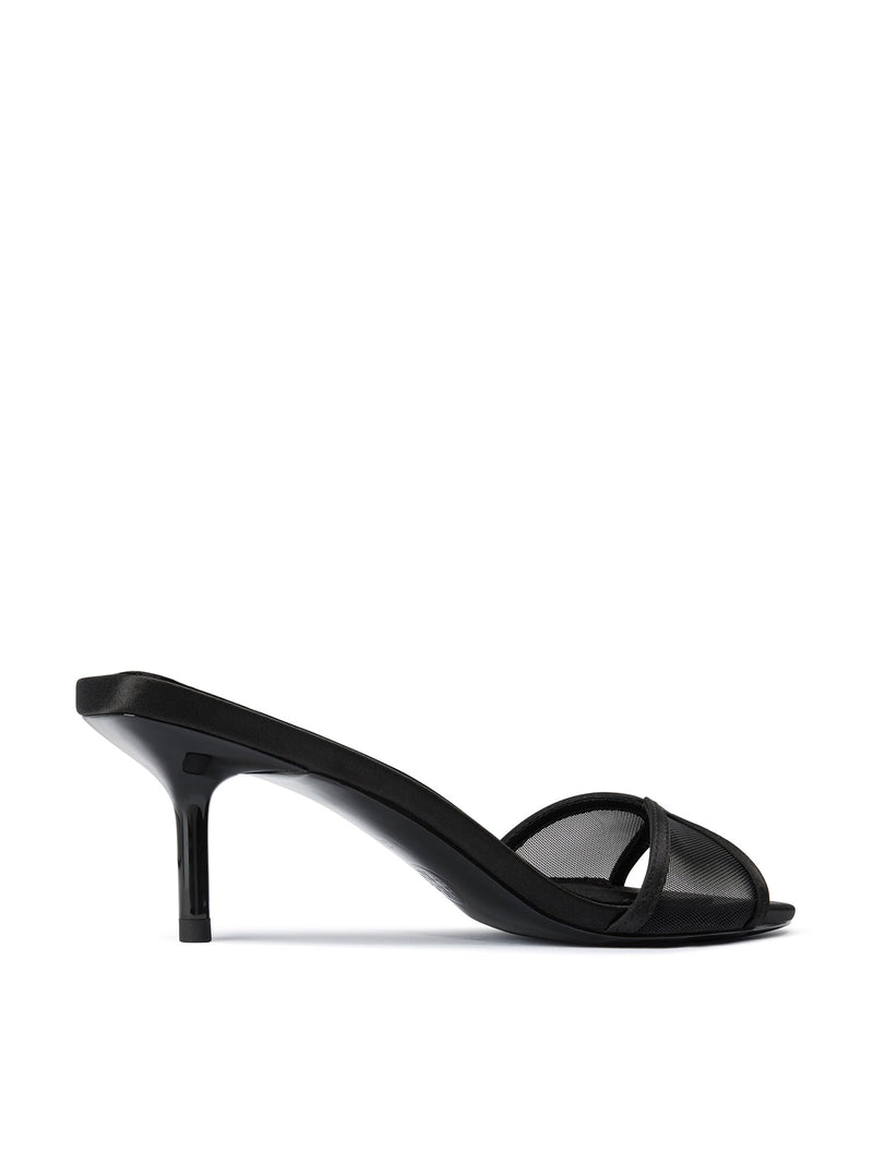Monaco Slipper - Noir - FEMME LA