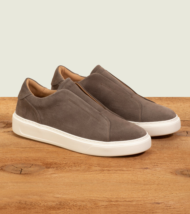 Taupe Suede