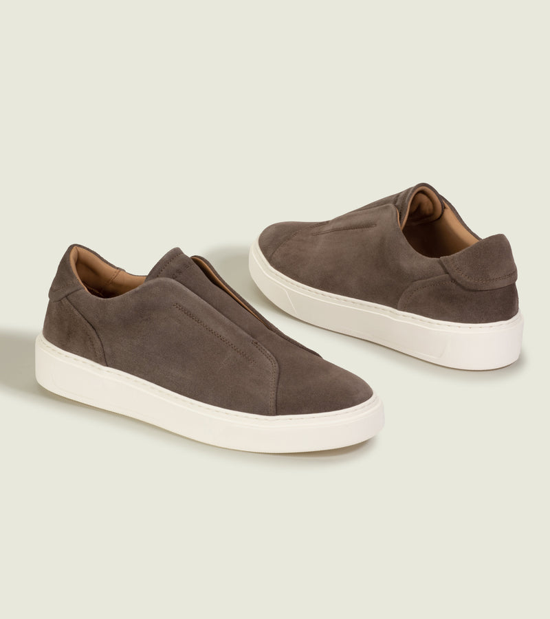 Taupe Suede
