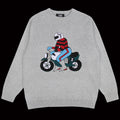 Moto Knit Sweater