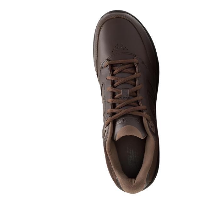 Men's New Balance Footwear in Brown Leather. Sku: MW928BR3-4E