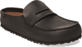 Quarter turn view Men's Birkenstock Footwear style name Naples 2.0 Oiled Men in color HABANA. Sku: 1029711