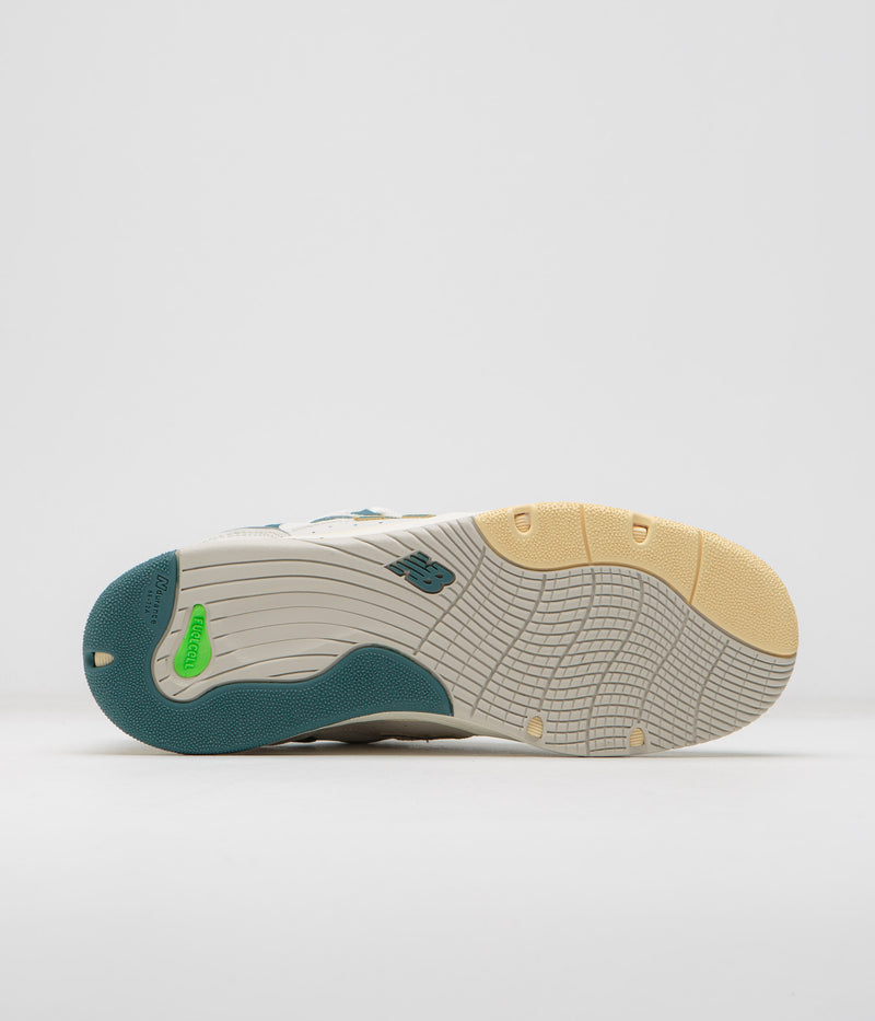 New Balance Numeric 1010 Tiago Lemos Shoes in Sea Salt and Spruce