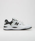 New Balance Numeric 1010 Tiago Lemos Shoes in White and Black / White