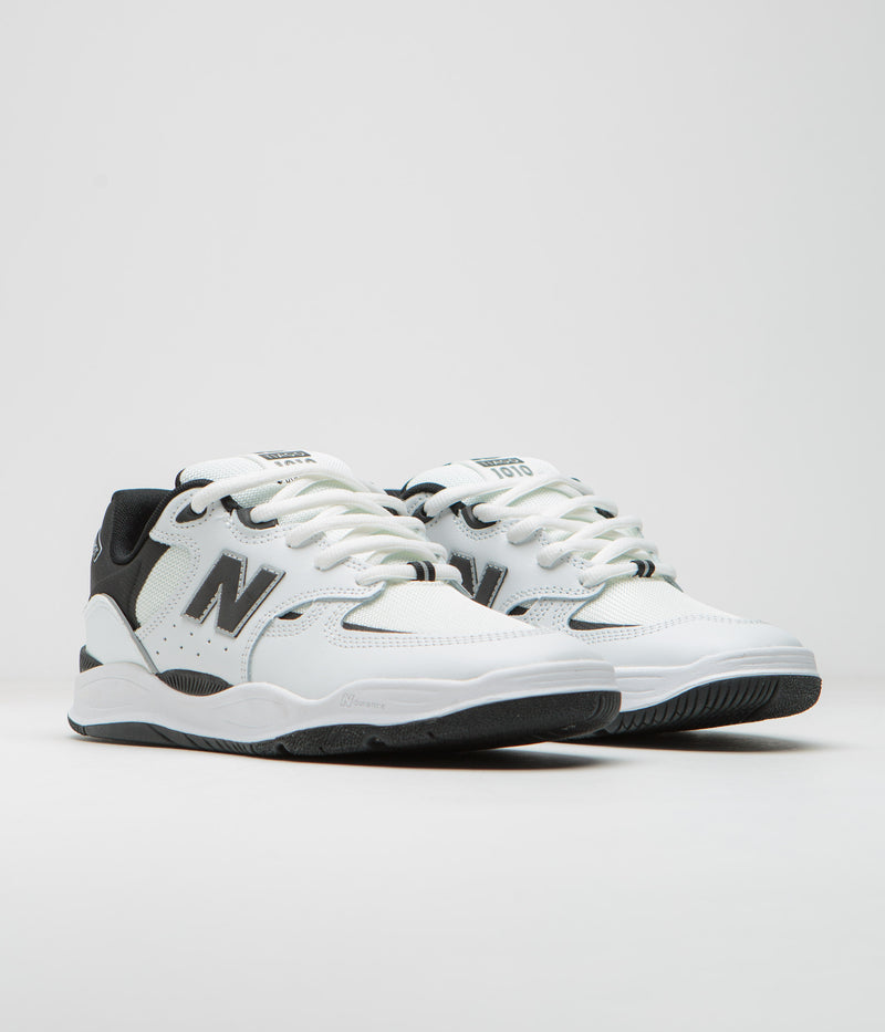 New Balance Numeric 1010 Tiago Lemos Shoes in White and Black / White