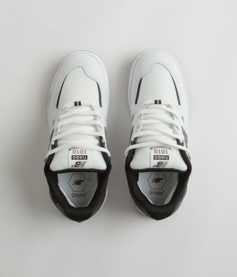 New Balance Numeric 1010 Tiago Lemos Shoes in White and Black / White