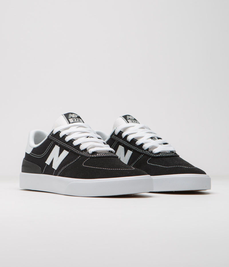 New Balance Numeric 272 Shoes in Black and White