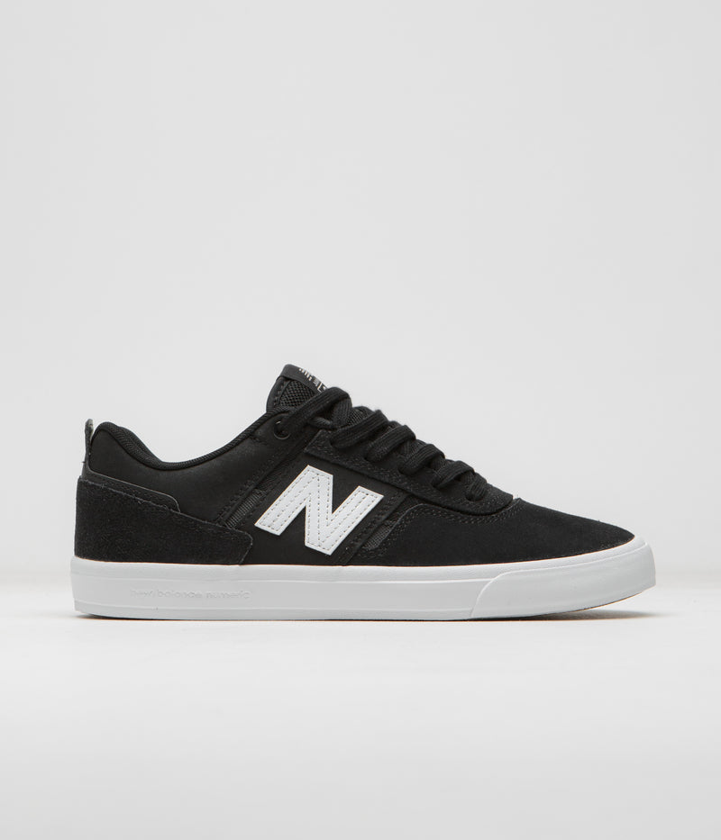 New Balance Numeric 306 Jamie Foy Shoes in Black and White / Black