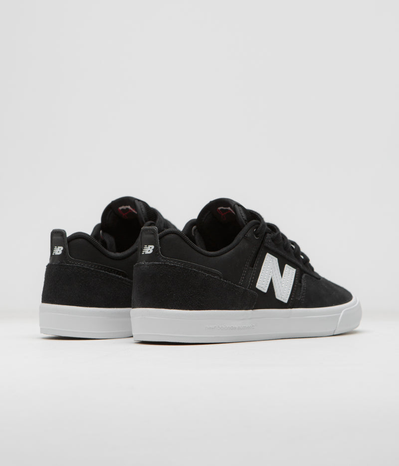New Balance Numeric 306 Jamie Foy Shoes in Black and White / Black