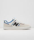 New Balance Numeric 306 Jamie Foy Shoes in Sea Salt and Blue