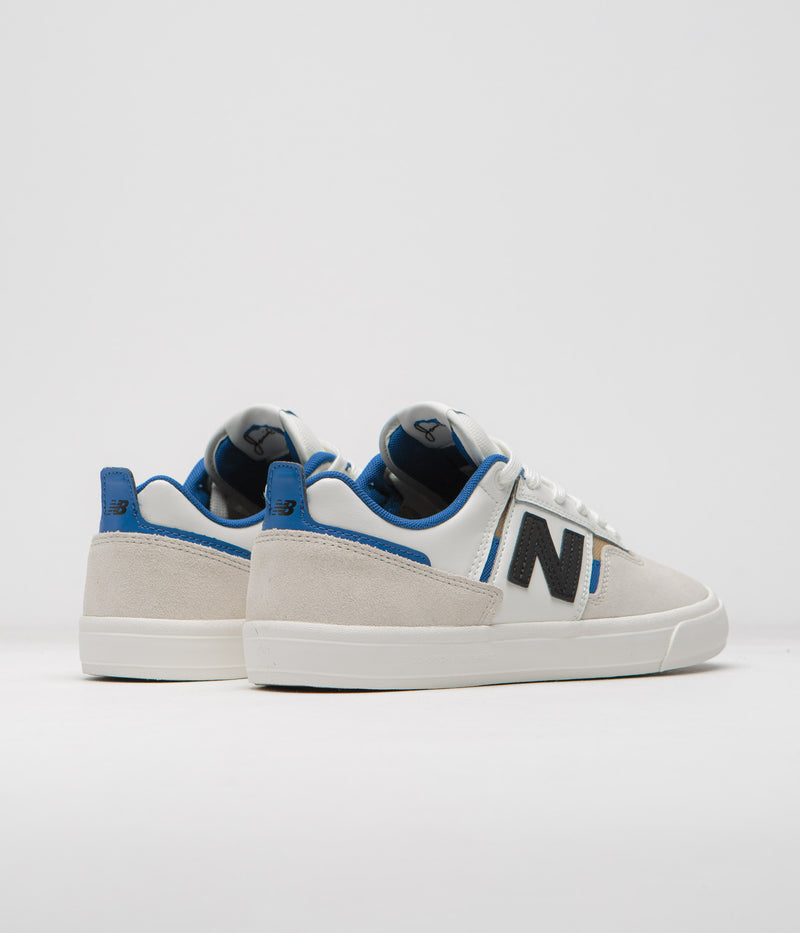 New Balance Numeric 306 Jamie Foy Shoes in Sea Salt and Blue