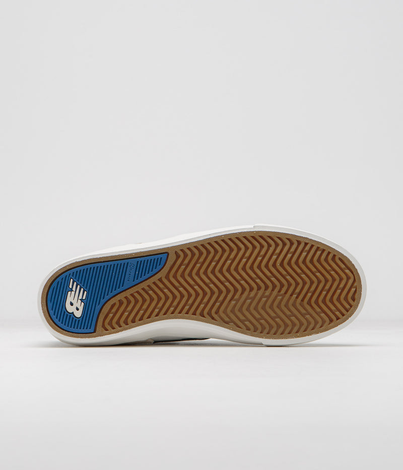 New Balance Numeric 306 Jamie Foy Shoes in Sea Salt and Blue