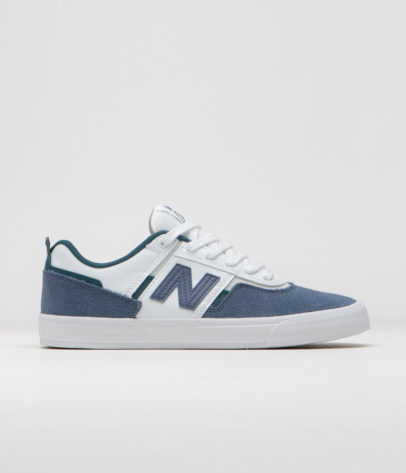 New Balance Numeric 306 Jamie Foy Shoes in Vintage Indigo and White