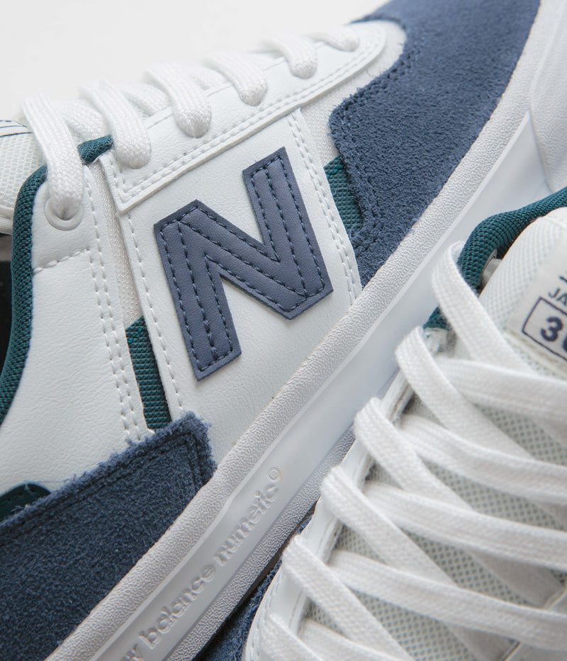 New Balance Numeric 306 Jamie Foy Shoes in Vintage Indigo and White