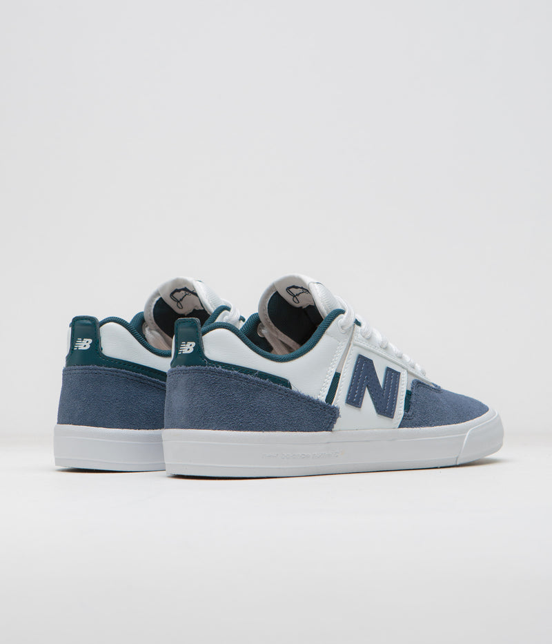 New Balance Numeric 306 Jamie Foy Shoes in Vintage Indigo and White