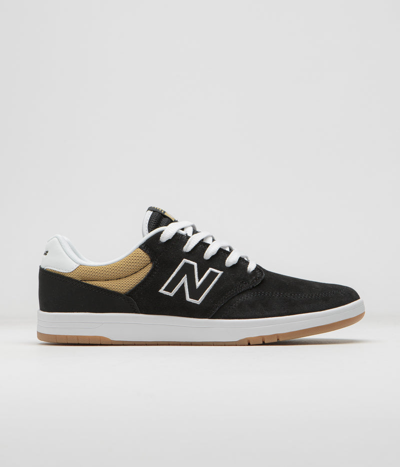 New Balance Numeric 425 Shoes in Black and Tan