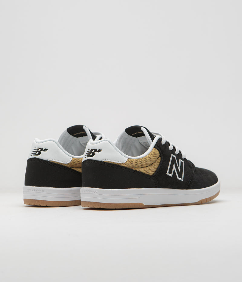New Balance Numeric 425 Shoes in Black and Tan