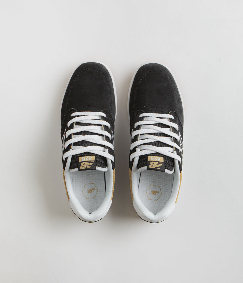 New Balance Numeric 425 Shoes in Black and Tan
