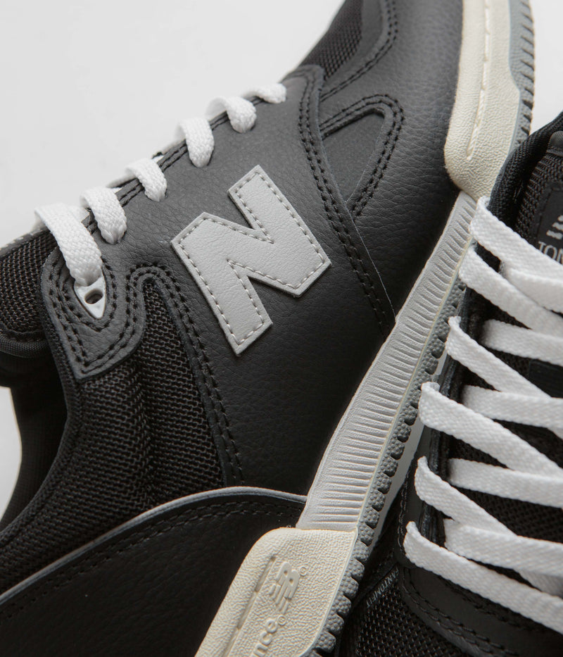 New Balance Numeric 600 Tom Knox Shoes in Black and Grey