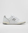 New Balance Numeric 600 Tom Knox Shoes in White and Grey
