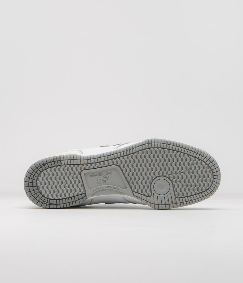 New Balance Numeric 600 Tom Knox Shoes in White and Grey