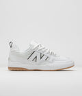 New Balance Numeric 808 Tiago Lemos Shoes in White and Black / Gum