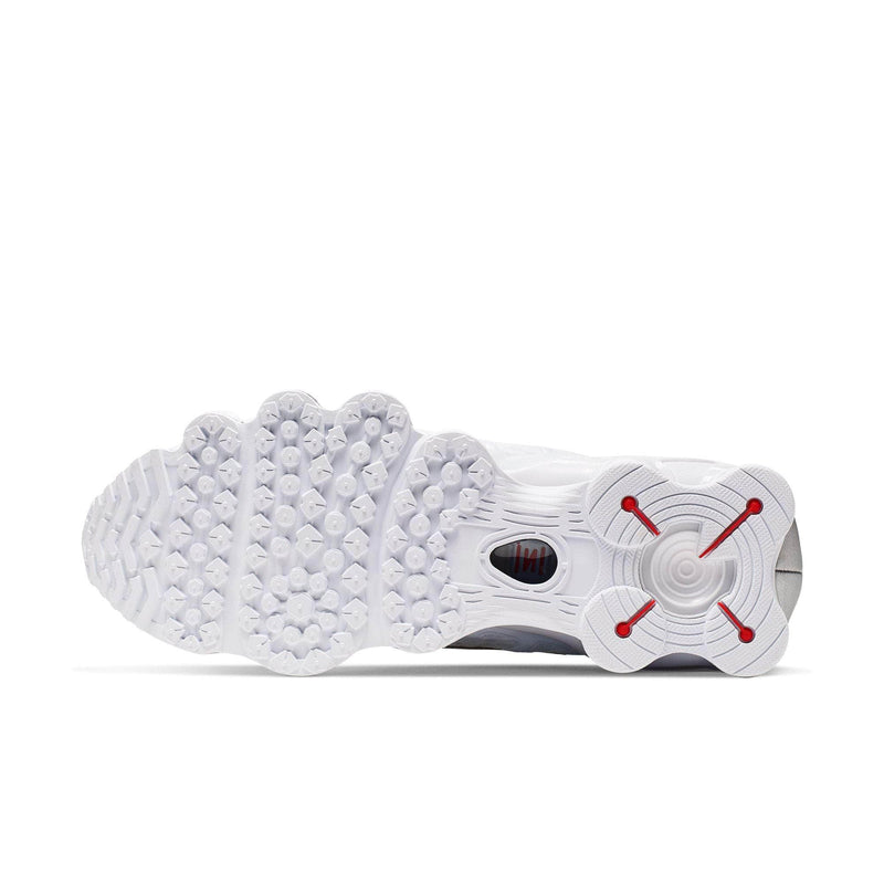 Nike FOOTWEAR Nike Shox TL "White Metallic Silver" - Men's
