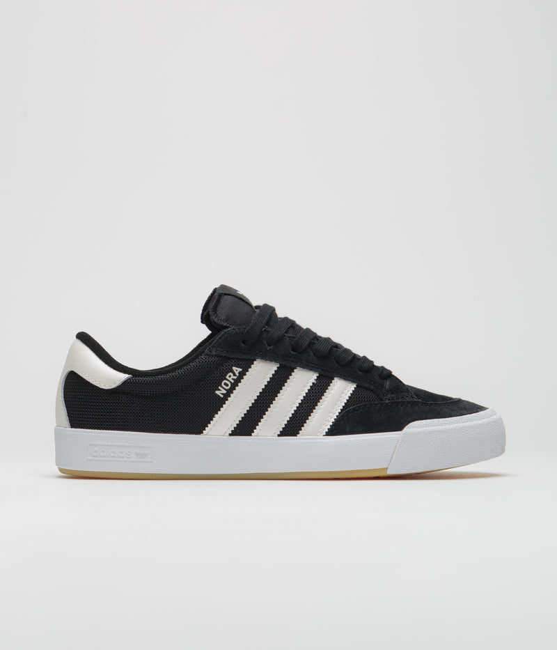 Adidas Nora Shoes in Core Black and Zero Metallic / Spark