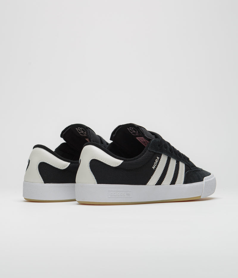 Adidas Nora Shoes in Core Black and Zero Metallic / Spark