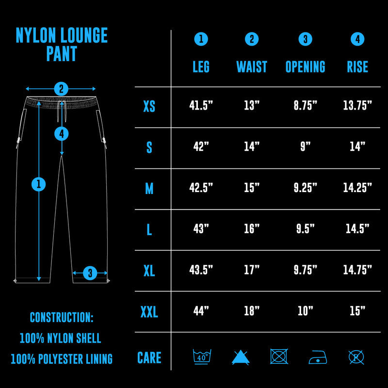 Premier Nylon Lounge Pant Grey