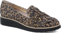 Women's Django & Juliette Oclem in Camel Leopard Suede. Sku: DJ16743K13SU