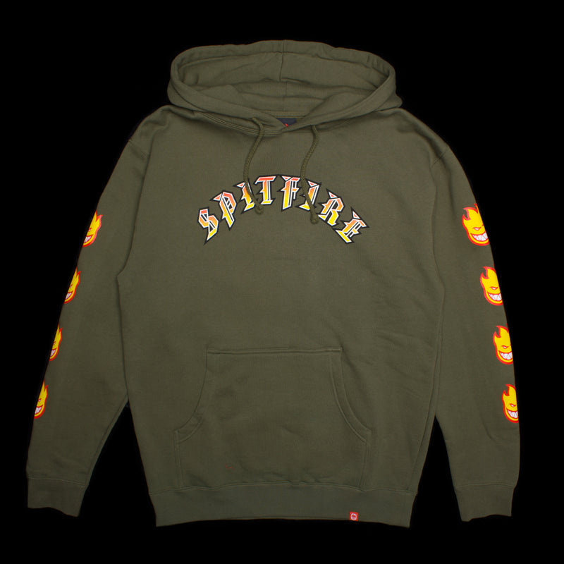 Spitfire Old E Bighead Sleeve Hoodie
