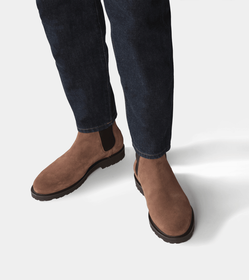 Brown Suede