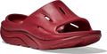 Quarter turn view Women's HOKA Footwear style name Ora Recovery Slide 3 in color PRPP. Sku: 1135061-PRPP