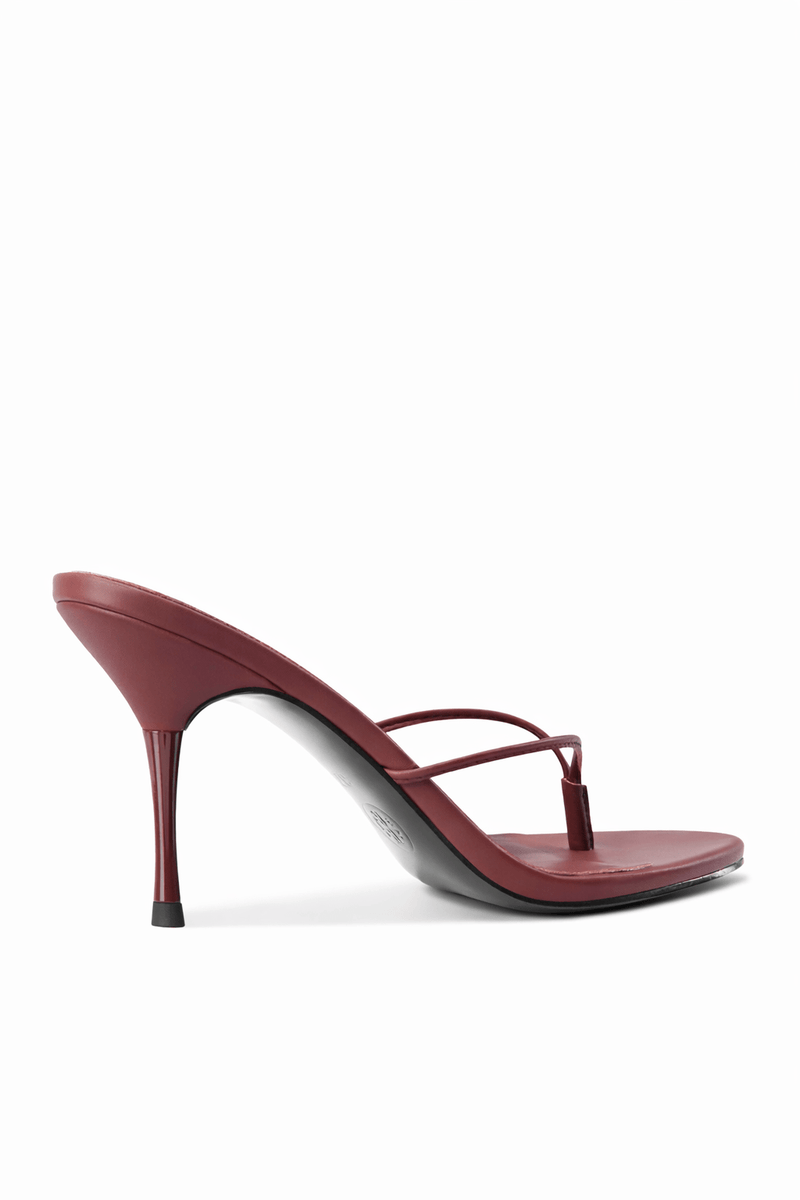 Osaka Slipper - Burgundy - FEMME LA