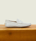 Moonbeam White Suede
