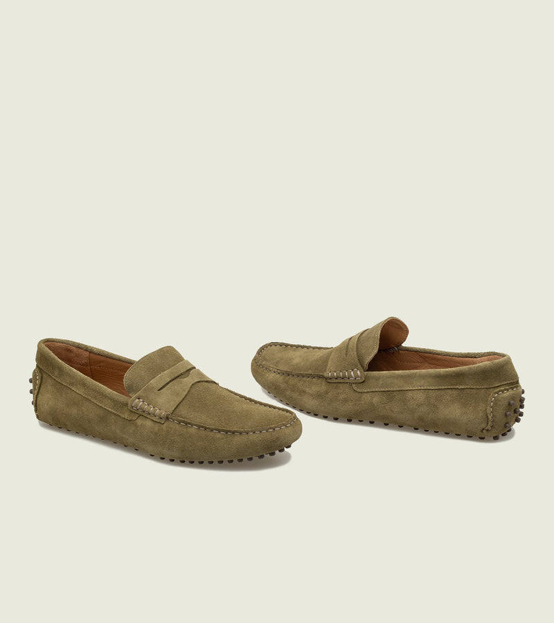 Olive Suede