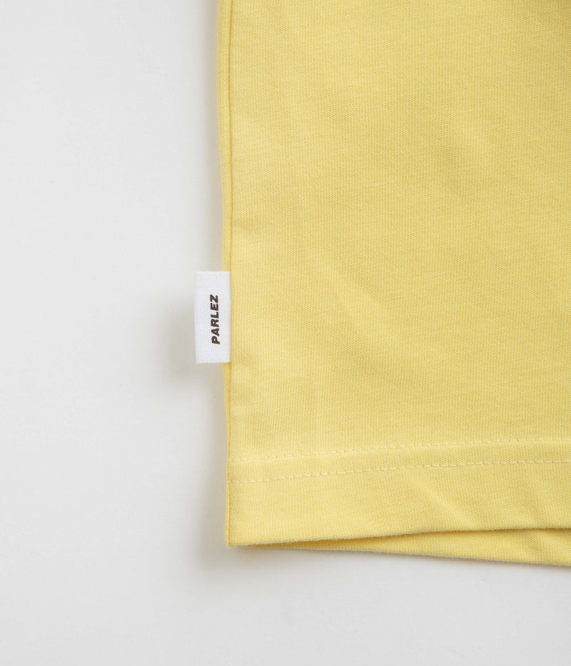 Parlez Areca Pocket T-Shirt in Dusky Yellow