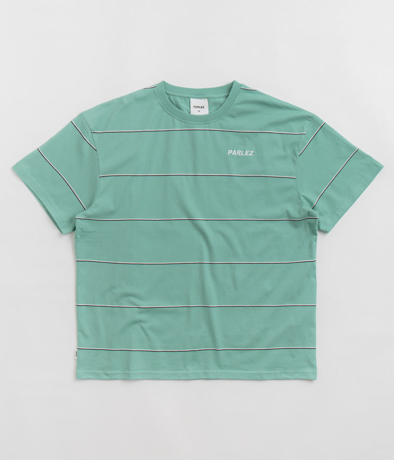 Parlez Bataka Oversized Stripe T-Shirt in Sea Mist