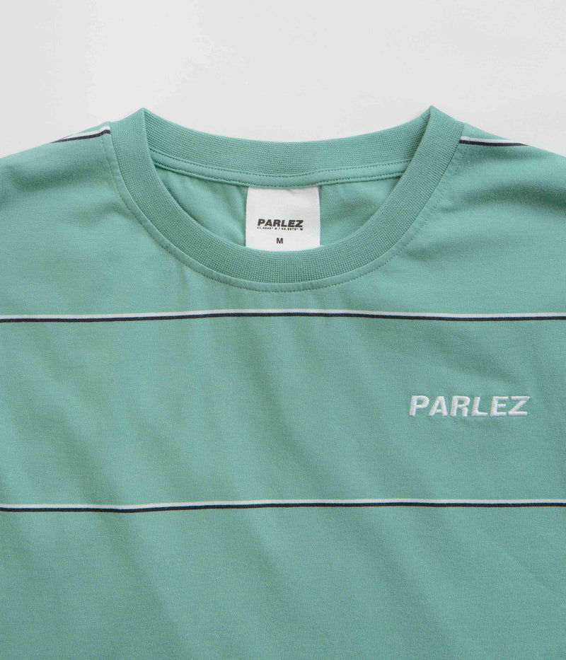 Parlez Bataka Oversized Stripe T-Shirt in Sea Mist
