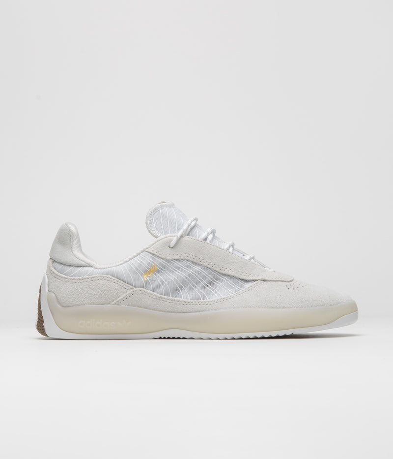 Adidas Puig Shoes in Crystal White and FWTR White / Gum5
