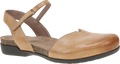 Quarter turn view Women's Dansko Footwear style name Rowan Wide in color HONEY DIST. Sku: 6032585300