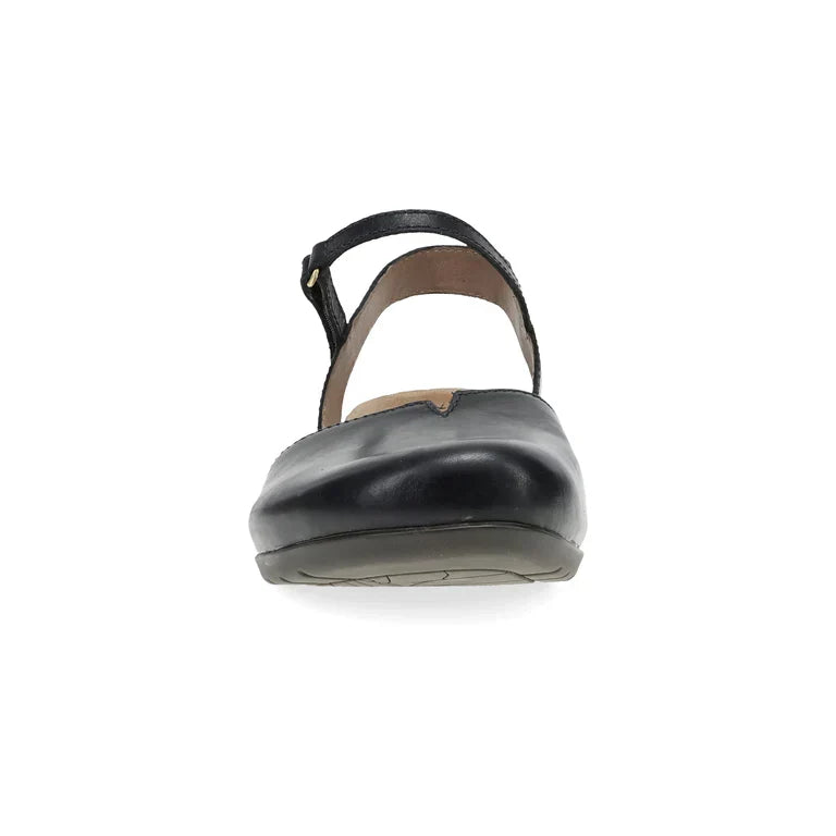 Women's Dansko Rowan in Black Leather. Sku: 6025475300