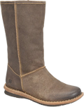 Quarter turn view Women's Born Footwear style name Salee in color TAUPE DIST. Sku: BR0045155