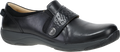Quarter turn view Women's Dansko Footwear style name Sallie in color BLK WAX BN. Sku: 10400020200