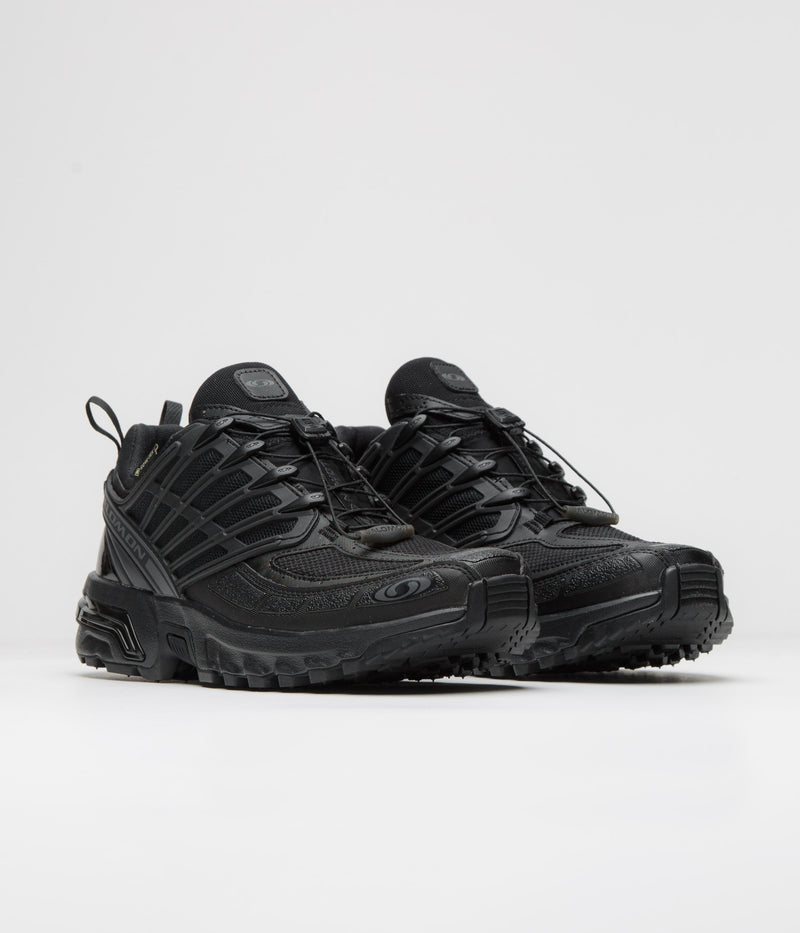 Salomon ACS Pro GTX Shoes in Black and Black / Asphalt