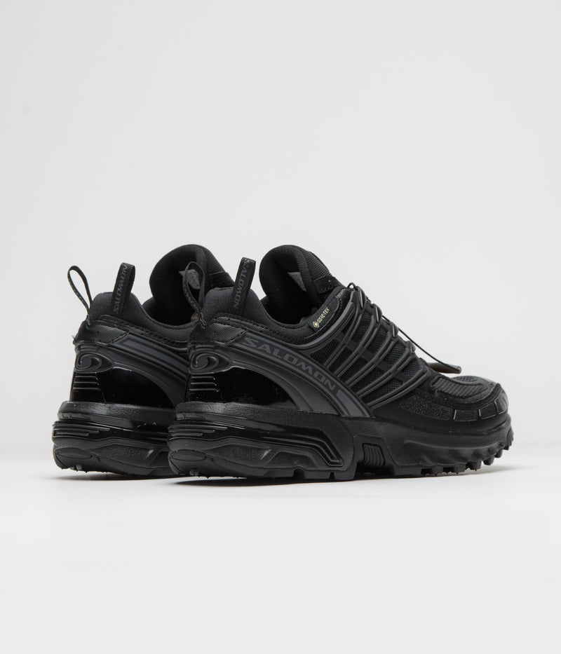 Salomon ACS Pro GTX Shoes in Black and Black / Asphalt